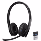 Immagine di Cuffie senza filo Nero EPOS ADAPT 260 Cuffia Double Bluetooth con dongle USB- 1000882