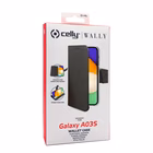 Immagine di Cover similpelle nero CELLY WALLY - Samsung Galaxy A03s WALLY971