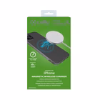 Immagine di Caricabatterie wireless/senza fili bianco USB-C CELLY MAGCHARGE - 10W Wireless Charger MAGCHARGE