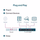 Immagine di Switch TP-LINK TP-Link Business TL-SF1009P