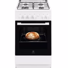 Immagine di Cucina con forno e piano cottura elettrici 56 litri bianco ELECTROLUX LKK500000W 943005284