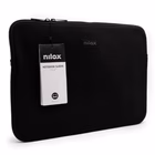 Immagine di Notebook da 15.6 neoprene nero NILOX NILOX TECH - Sleeve Notebook 15.6" NXF1501