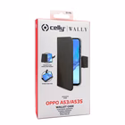 Immagine di Cover similpelle nero CELLY WALLY - Oppo A53/ A53s WALLY942