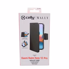 Immagine di Cover similpelle nero CELLY WALLY - Xiaomi Redmi Note 10 Pro WALLY953