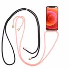 Immagine di Cover tpu trasparente CELLY LACET - Apple iPhone 13 LACET1007BKPK