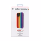 Immagine di Cover silicone rosso CELLY RAINBOW - Apple iPhone 13 RAINBOW1007