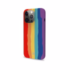 Immagine di Cover silicone rosso CELLY RAINBOW - Apple iPhone 13 Pro RAINBOW1008
