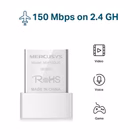 Immagine di Adattatore di rete MERCUSYS N150 USB NANO ADAPTER MW150US