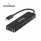 Immagine di USB type-c hub 5 in 1 adapter