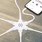 Immagine di Audio cable mix 5 input jack 3.5 wh