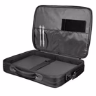 Immagine di Notebook da 15.6 poliestere riciclato nero TRUST ATLANTA BORSA ECO PER LAPTOP FINO A 15.6" - 100% M