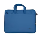 Immagine di Notebook da 16 poliestere blu titanio TRUST BOLOGNA LAPTOP BAG 16" ECO BLUE 24448