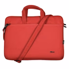 Immagine di Notebook da 15.4 - 16 poliestere riciclato rosso TRUST BOLOGNA BORSA LAPTOP ECO LAPTOP FINO A 16" -
