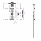 Immagine di Staffa monitor 37/80 poll.rotating