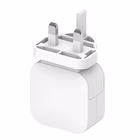 Immagine di Caricabatterie bianco CELLY TC2USBTURBO - 17W 2 USB Wall Charger UK plug TU TC2USBTURBOUK