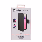 Immagine di Cover similpelle nero CELLY WALLY - Samsung Galaxy A33 5G/ Galaxy A33 5G Enter WALLY989