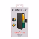 Immagine di Cover similpelle nero CELLY WALLY - Samsung Galaxy A13 5G/ Galaxy A04s WALLY988