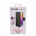 Immagine di Cover similpelle nero CELLY WALLY - Samsung Galaxy A73 5G WALLY997