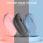 Immagine di Mouse wireless ricaricabile TRUST PUCK rosa