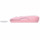 Immagine di Mouse wireless ricaricabile TRUST PUCK rosa