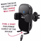Immagine di Wireless car holder 15 watt black