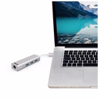 Immagine di Hub 3 porte USB 3.0 + lan rj45