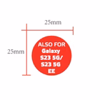 Immagine di Proteggi schermo full glass vetro temperato CELLY FULLGLASS - Samsung Galaxy S22 5G/ Galaxy S22 5G E