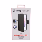 Immagine di Cover similpelle nero CELLY WALLY - Samsung Galaxy S22+ 5G WALLY1011