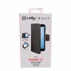 Immagine di Cover similpelle nero CELLY WALLY - Xiaomi 12/ 12S/ 12X WALLY1016