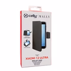 Immagine di Cover similpelle nero CELLY WALLY - Xiaomi 12 Ultra WALLY1018