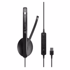 Immagine di Cuffie con filo Nero EPOS ADAPT 160T USB II, USB-A, Cuffia stereo con microf 1000901