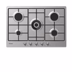 Immagine di Piano cottura comandi frontali acciaio inox CANDY PIANO COTTURA CHW74WTX 33801980
