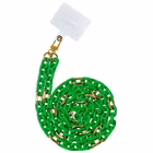 Immagine di Cover plastica verde CELLY LACETCHAIN - Smartphone Neck Chain SUMMER LACETCHAINGNF