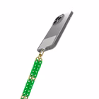 Immagine di Cover plastica verde CELLY LACETCHAIN - Smartphone Neck Chain SUMMER LACETCHAINGNF