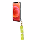 Immagine di Cover plastica giallo CELLY LACETCHAIN - Smartphone Neck Chain SUMMER LACETCHAINYLF