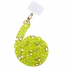 Immagine di Cover plastica giallo CELLY LACETCHAIN - Smartphone Neck Chain SUMMER LACETCHAINYLF