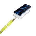Immagine di Cover plastica giallo CELLY LACETCHAIN - Smartphone Neck Chain SUMMER LACETCHAINYLF