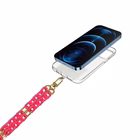 Immagine di Cover plastica rosa CELLY LACETCHAIN - Smartphone Neck Chain SUMMER LACETCHAINPKF