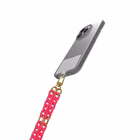 Immagine di Cover plastica rosa CELLY LACETCHAIN - Smartphone Neck Chain SUMMER LACETCHAINPKF