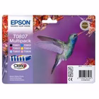 Immagine di Inkjet EPSON C13T08074021 6 colori 220 copie conf.6pz