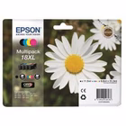 Immagine di Inkjet EPSON C13T18164022 n+c+m+g 470+450x3 copie conf. 4pz