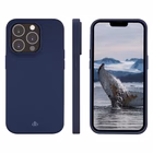 Immagine di Cover silicone Blu DBRAMANTE 1928 Monaco - Custodia per iPhone 14 Pro in Plastica Ri MO61PABL1646