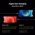 Immagine di Cable ray USB lightning white led