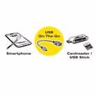 Immagine di Adattatore otg USB f-microusb