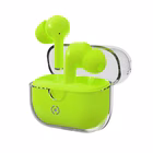Immagine di Auricolari senza filo sì USB-C Giallo CELLY CLEAR - True Wireless Earphones CLEARGN