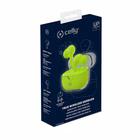 Immagine di Auricolari senza filo sì USB-C Giallo CELLY CLEAR - True Wireless Earphones CLEARGN