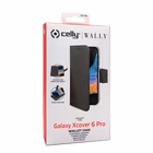 Immagine di Cover similpelle Nero CELLY WALLY - Samsung Galaxy Xcover 6 Pro/ Galaxy Xcover WALLY1031