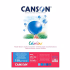 Immagine di Cartoncino CANSON ColorLine A3 g150 acqua risma da 25 fogli