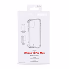Immagine di Cover tpu + policarbonato Trasparente CELLY ARMOR - Apple iPhone 14 Pro Max ARMOR1027WH