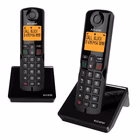Immagine di Telefono cordless digitale ALCATEL ALCATEL S280 DUO BLACK ATL1425376